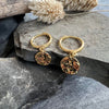 Boucles d’oreilles Nellie plaquées or 18K