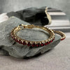 Boucles d’oreilles Smilla Hoops - Rouge foncé