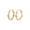 Boucles d’oreilles ZION - plaqué or 14 carats