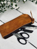 Trousse Viamaja - cuir cognac