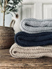 Plaid point de riz - Beige
