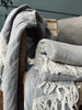 Plaid tissé avec du liège – Nature grey mix