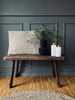 Coussin avec garnissage - Beige clair 45x60 cm