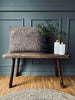 Coussin avec rembourrage - Mocca 45x60 cm