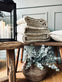 Pudestykke STONE-WASHED Quilt – Nature 50×70 - VIAMAJA.DK