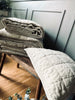 Housse de coussin STONE-WASHED Quilt – Nature 50×70
