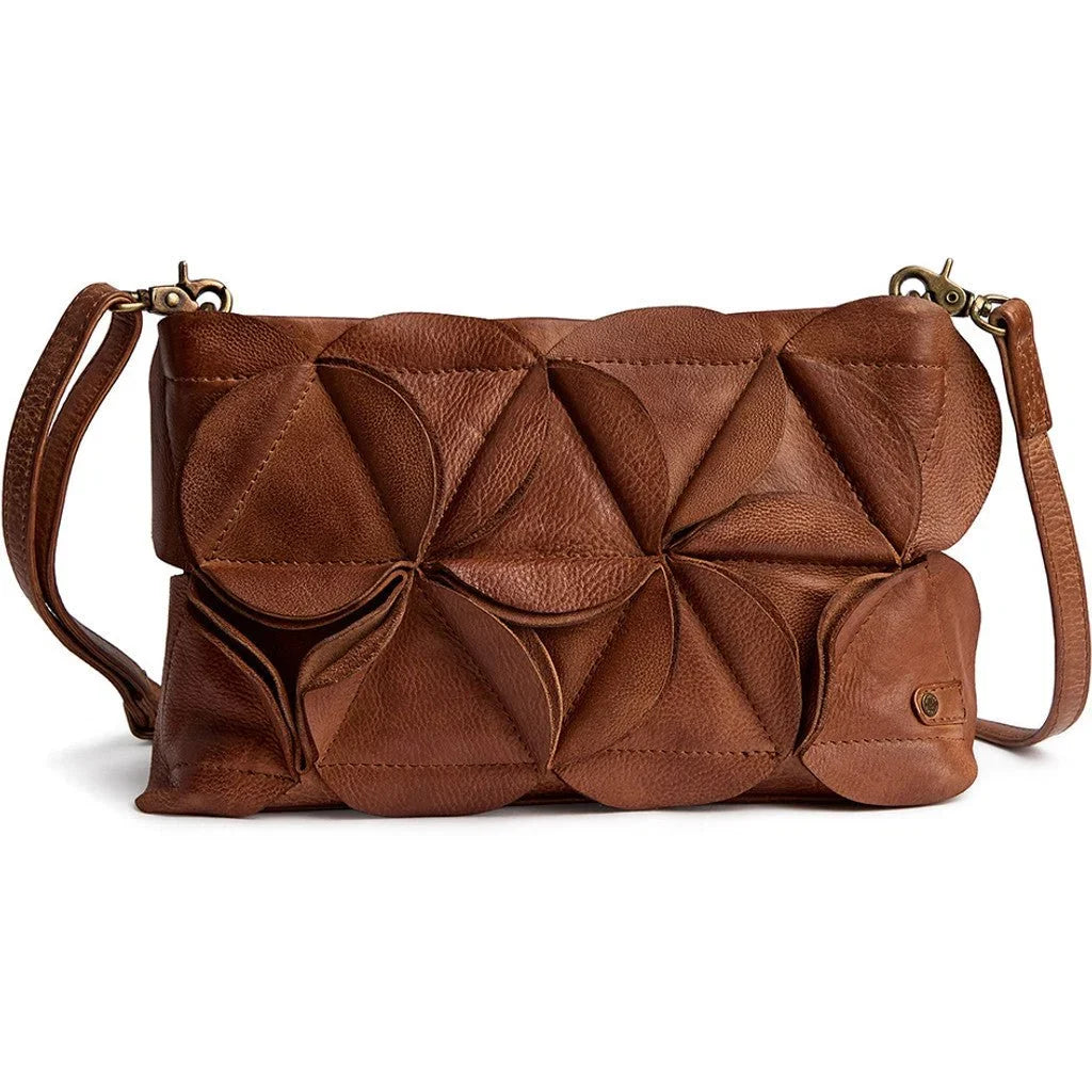 Clutch crossbody Rio - Dark Cognac