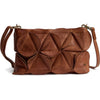 Clutch crossbody Rio - Dark Cognac