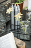 Bougie rustique gris clair