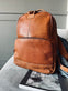 Rygsæk Cognac leather - VIAMAJA.DK