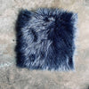 Peau de siège en fausse fourrure – JEANS BLUE 40x40