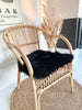 Coussin d’assise - Noir 40x40