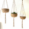 Set de 3 paniers bowl naturels