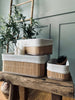 Lot de 3 paniers