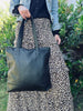 Shopper ALMA – Cuir de buffle noir
