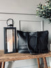 Shopper Black MILLE - Cuir tressé