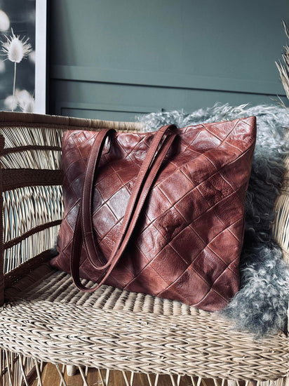 Shopper – Brown - VIAMAJA.DK