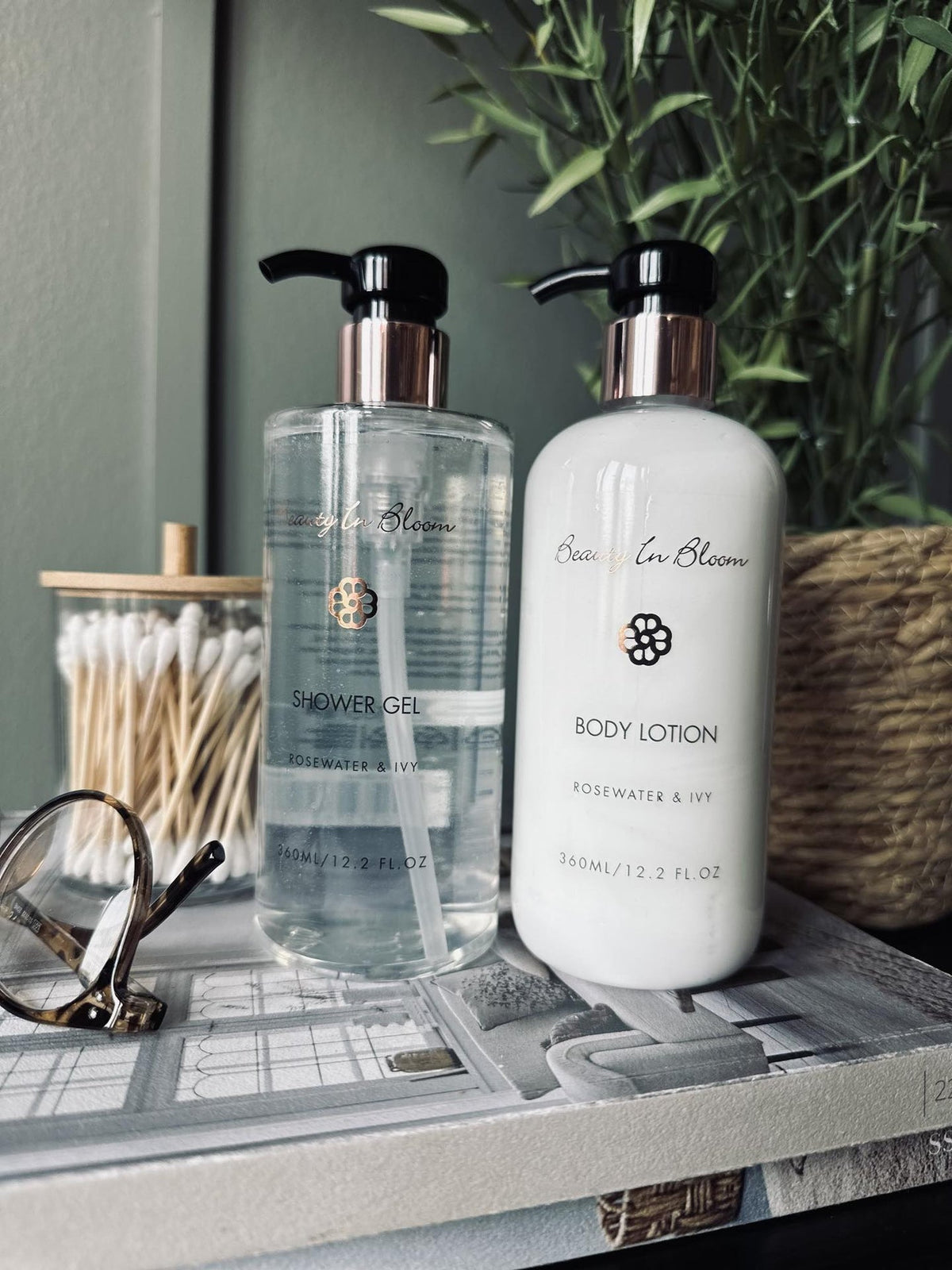 Showergel Rosewater & ivy - VIAMAJA.DK