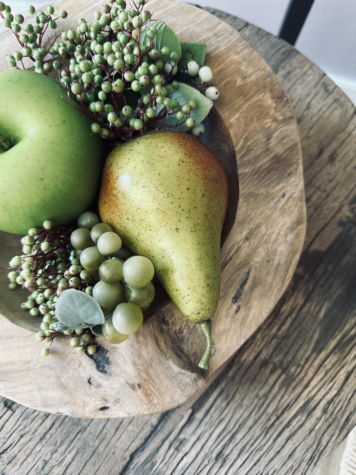 Skål af teakrod – Small - VIAMAJA.DK