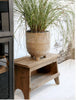 Tabouret avec étagère