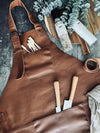 Tablier en cuir – cuir de buffle cognac