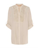 Chemise Celina avec broderie – Beige