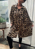 Robe chemise Leopard