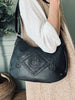 Sac à bandoulière Boho black