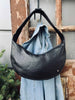 Sac bandoulière CELIA Black - cuir souple et épais de belle qualité