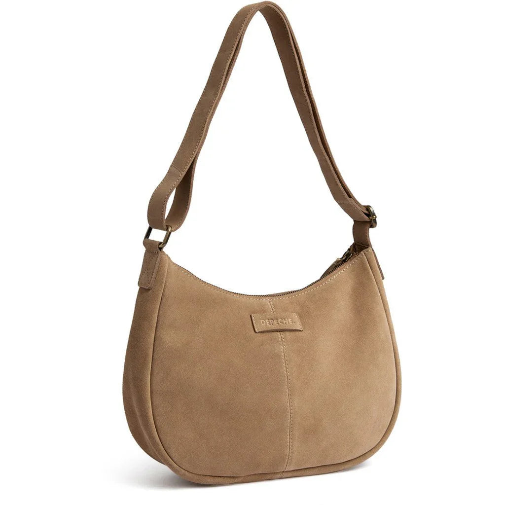 Sac bandoulière Florence en daim - Sable