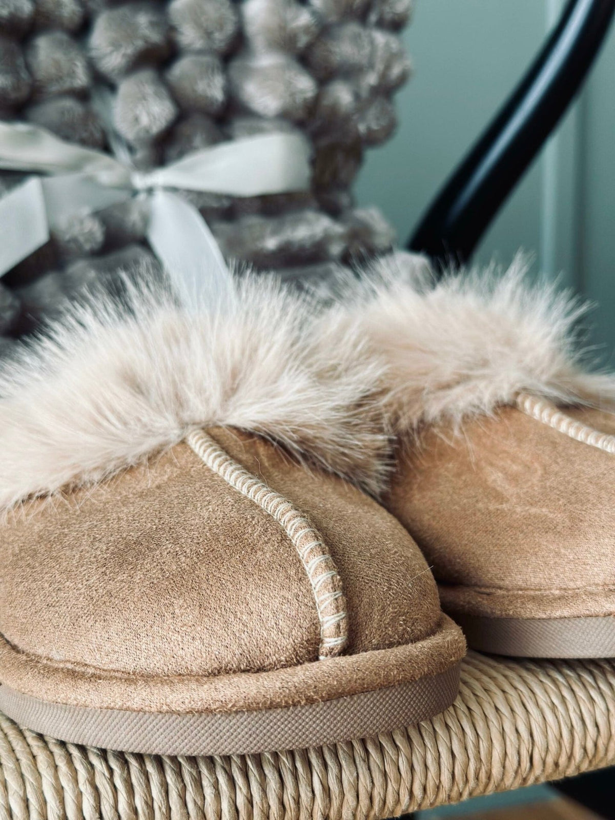 Slippers Camel - VIAMAJA.DK