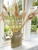 Beau vase en céramique couleur crème
