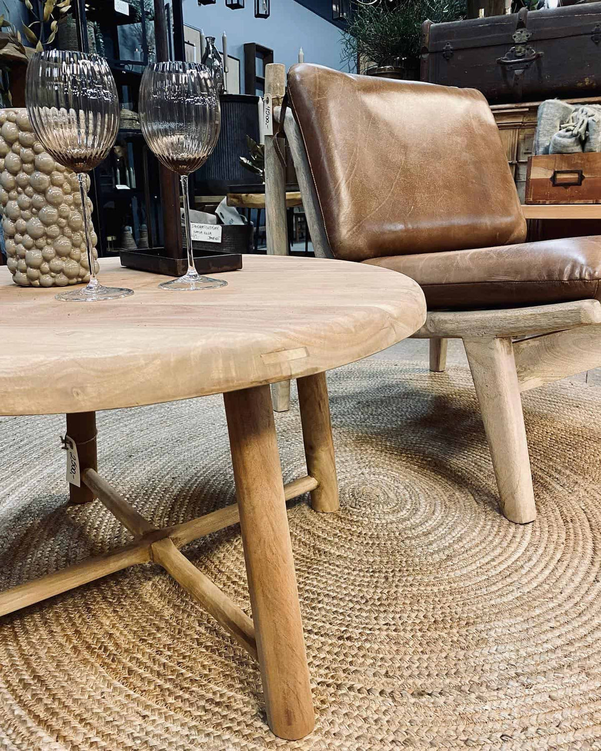 Sofabord dia 70cm - VIAMAJA.DK