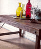 Table basse en bois de récupération rustique