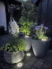 Spot solaire look pierre - 4 pcs