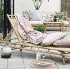 Chaise longue / daybed en bambou