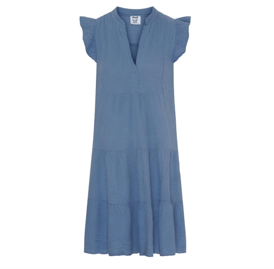 Sommerkjole Blue - VIAMAJA.DK