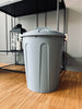 Seau avec couvercle pour rangement - Dusty blue