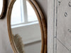Miroir avec cadre en bambou