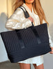 Grand cabas - BLACK collection Recycle de bouteilles en plastique