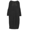 Robe en maille Cozy – Noir – Grande taille unique