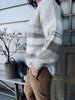Le pull en maille oversize Alma Beige