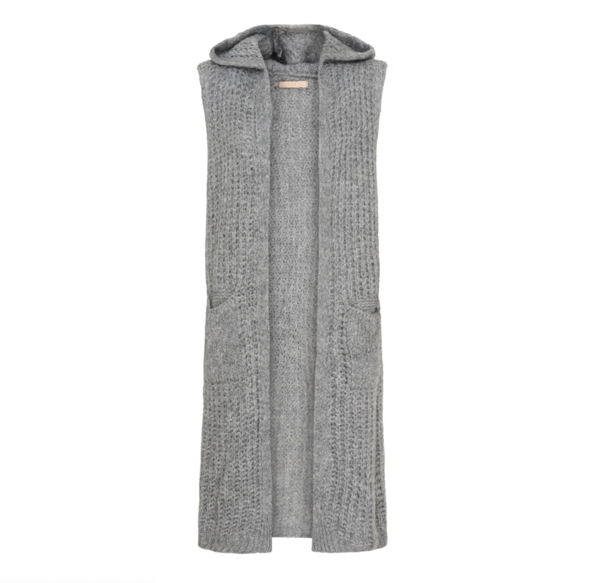 Strikket vest – Mohair mix - VIAMAJA.DK