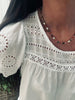 Blouse d'été white