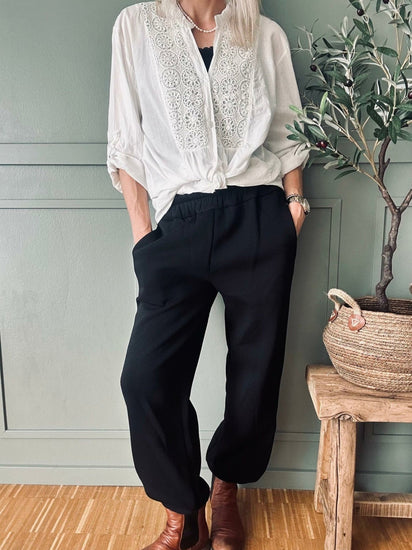Sweatpants Black - VIAMAJA.DK