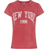 T-shirt NEW YORK Rouge
