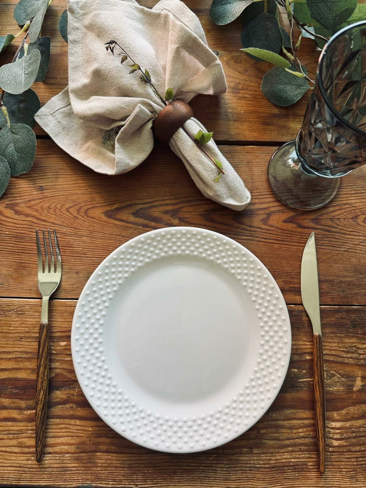 Tallerken 21 cm – White Melamin - VIAMAJA.DK