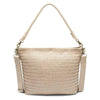 Sac ELLIS en cuir tressé le plus raffiné - Sable clair