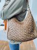 Sac - Motif tressé Nature unique - Longue bandoulière incluse
