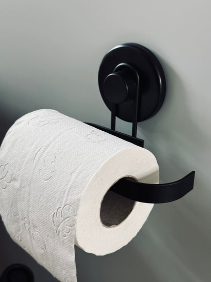 Toiletrulleholder med sugekopper - VIAMAJA.DK